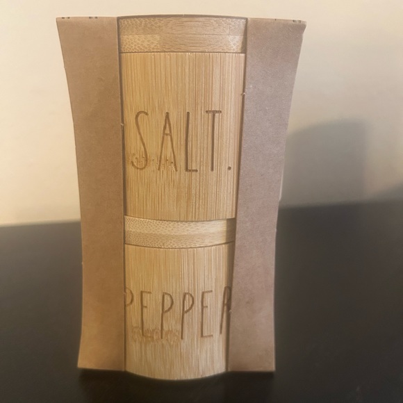 Rae Dunn Kitchen Rae Dunn Bamboo Salt And Pepper Boxes Poshmark